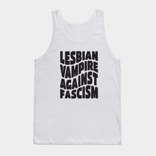 Lesbian Vampire Against Fascism Tank Top